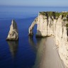 Haute-Normandie, les falaises d'Étretat
